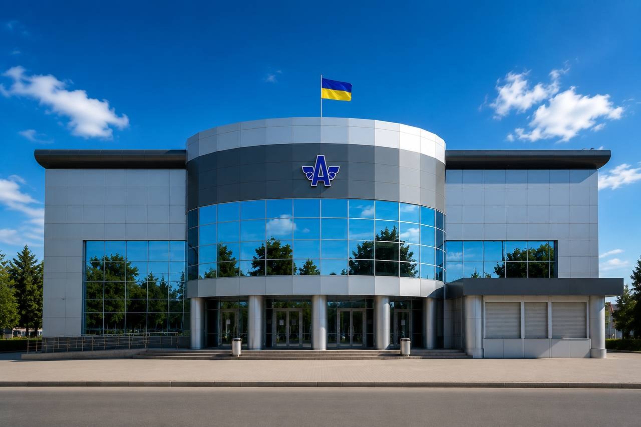 Фасад Тернопільського автовокзалу вдень